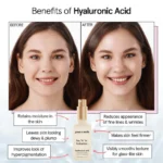 Infographic benefits of hyaluronic acid skincare